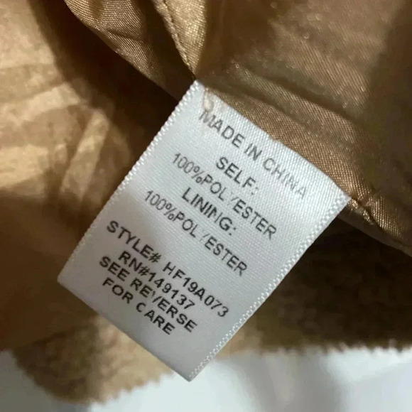 HYFVE tan zipper jacket size Large - Picture 13 of 15